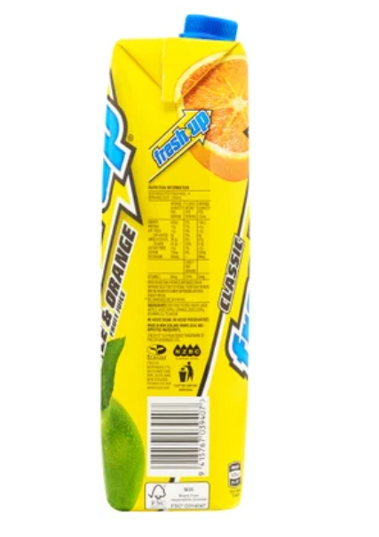 Fresh Up Apple & Orange Juice 1l - Cafe Supply