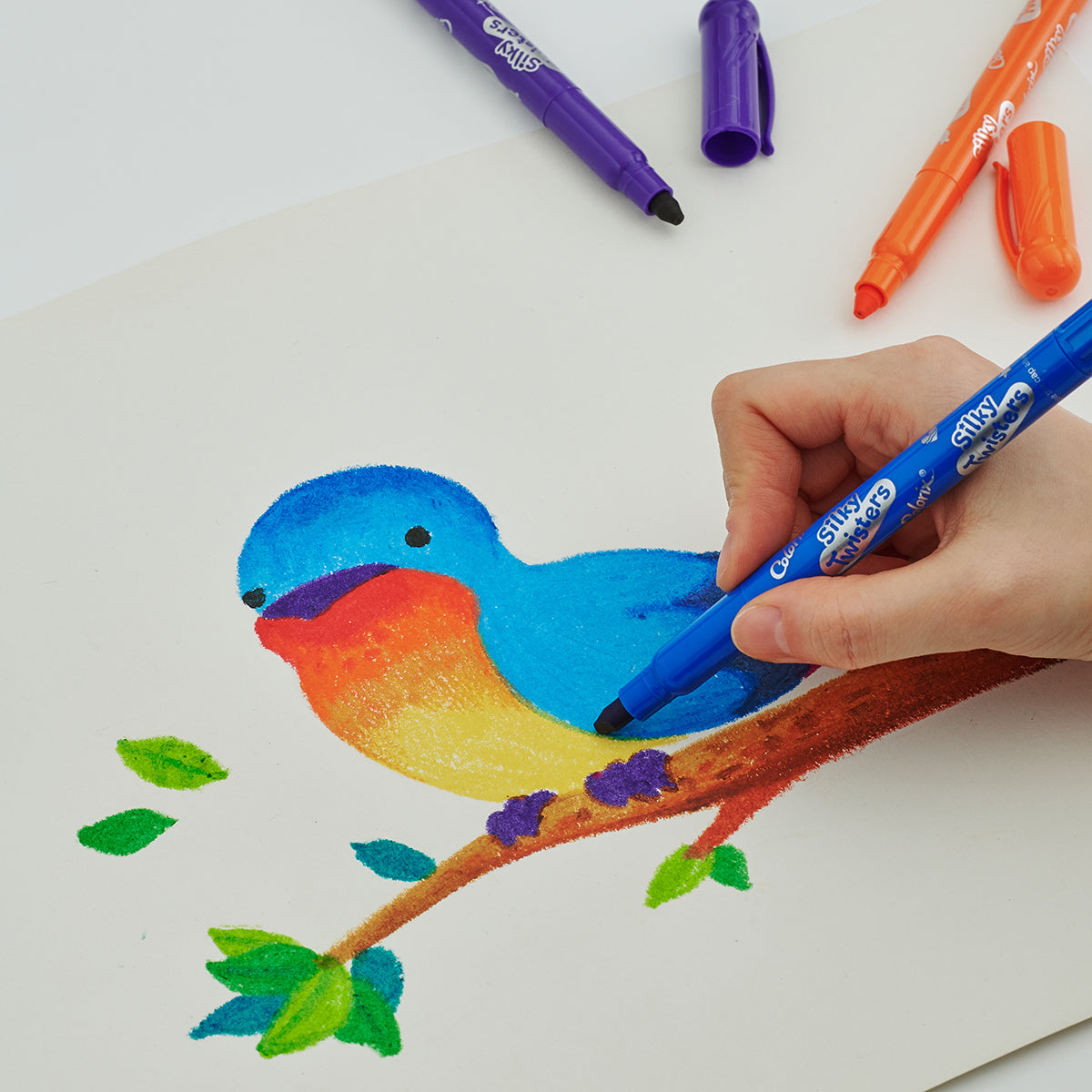 Amos Colorix Silky Twisters Classic Colours Pack 12 - Cafe Supply