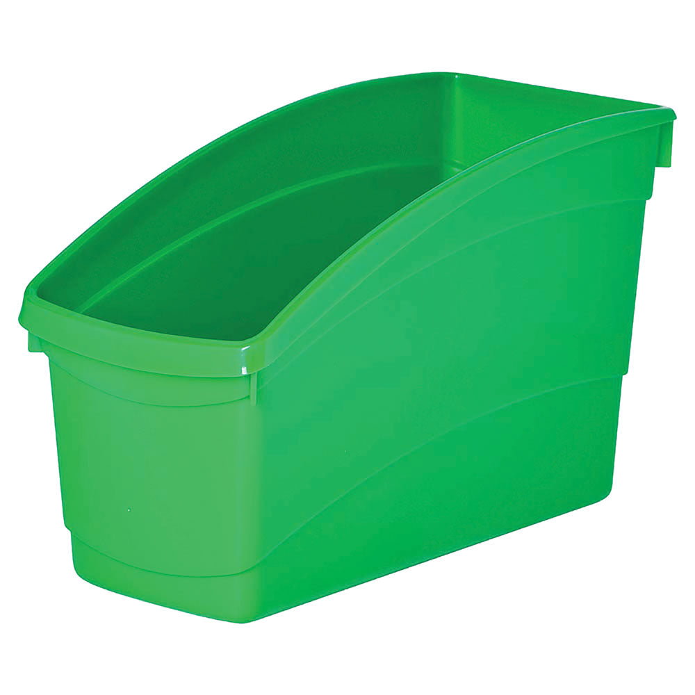 Elizabeth Richards Plastic Book and Storage Tub Green