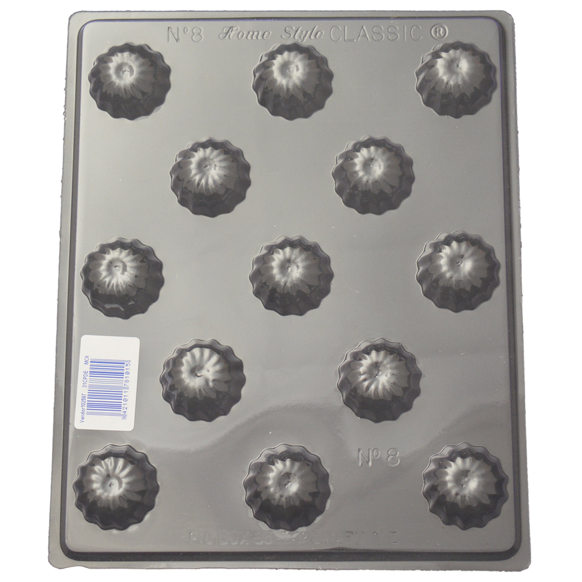Fluted Dome Mould (0.6mm) - Cafe Supply