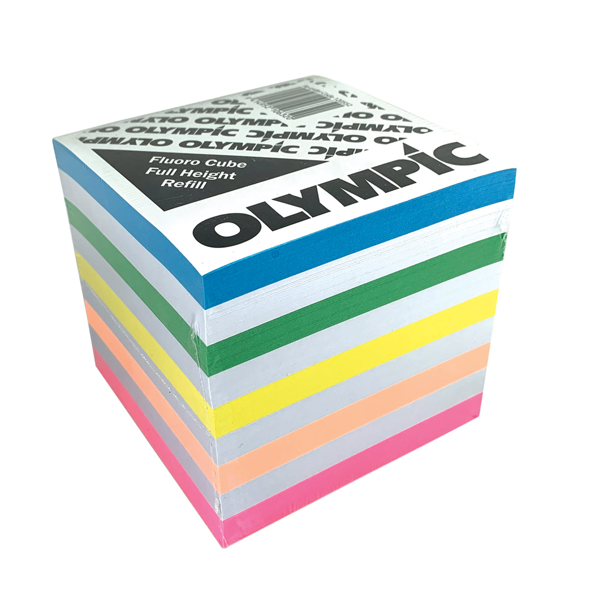 Olympic Memo Cube Fluoro Full Height Refill