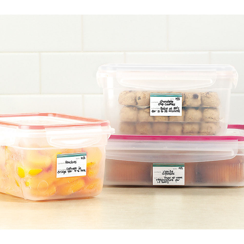 Avery Kitchen & Pantry Freezer Safe Labels Fruit 44x31mm 8up 5 Sheets - Cafe Supply