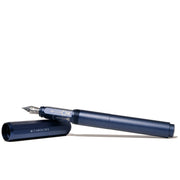 Ferris Wheel Press Fountain Pen Aluminium Carousel Glistening Glass Medium