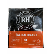 RH Italian Roast Steeped Coffee 14gm(50) - Cafe Supply