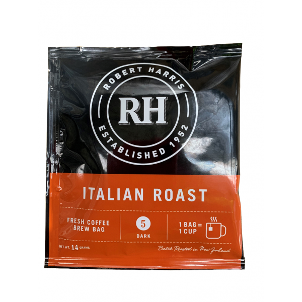 RH Italian Roast Steeped Coffee 14gm(50) - Cafe Supply