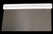 Rigid stainless steel Dough scraper 175x105mm (Italian) - Cafe Supply