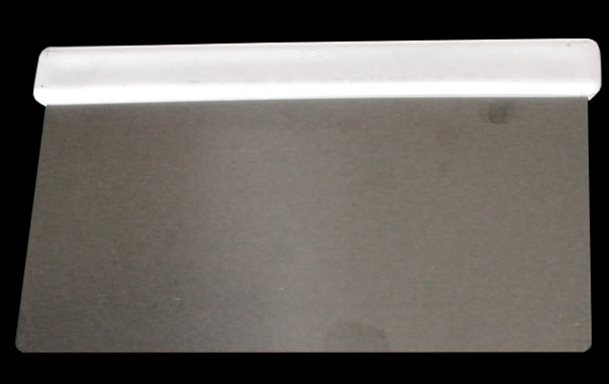 Rigid stainless steel Dough scraper 175x105mm (Italian) - Cafe Supply