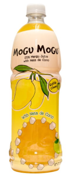 Mogu Mogu Mango Juice With Nate De Coco 1l