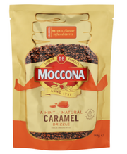 Moccona Caramel Flavour Infused Instant Freeze Dried Coffee Refill 90g - Cafe Supply