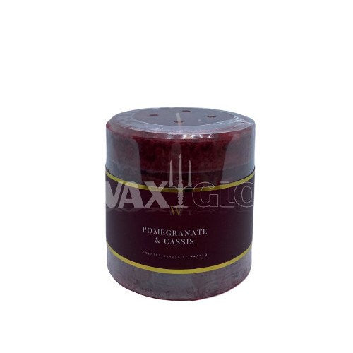 'W' Scented Range Pillar Candles - Cafe Supply