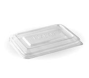 500 & 600ML CLEAR RPET TAKEAWAY BASE LID - Cafe Supply