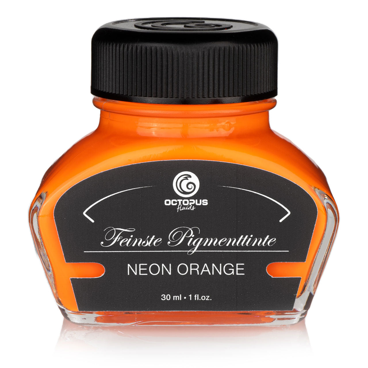 Octopus Fluids Highlighter Ink Fluorescent Neon Orange 30ml