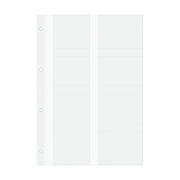 Filofax A4 Business Card Holder Refill