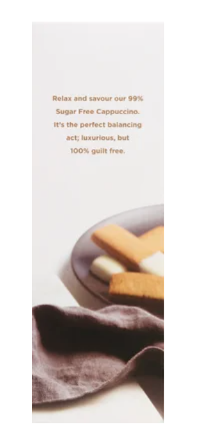 Avalanche 99% Sugar Free Cappuccino Coffee Sticks 10 x 16g - Cafe Supply