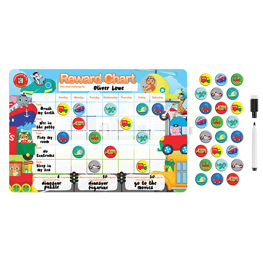 LCBF Reward Chart Magnetic Transport - Cafe Supply