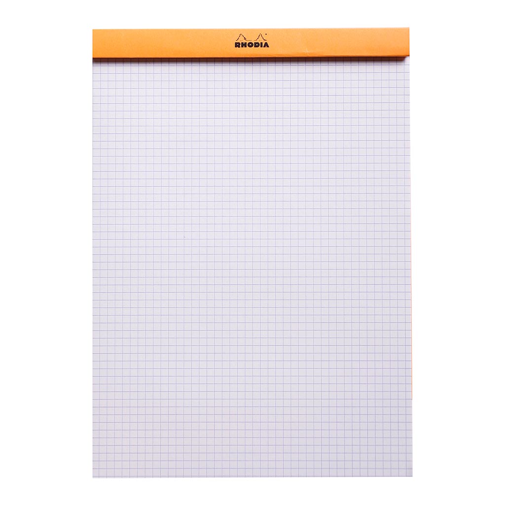 Rhodia Bloc Pad No. 18 A4 Grid Orange
