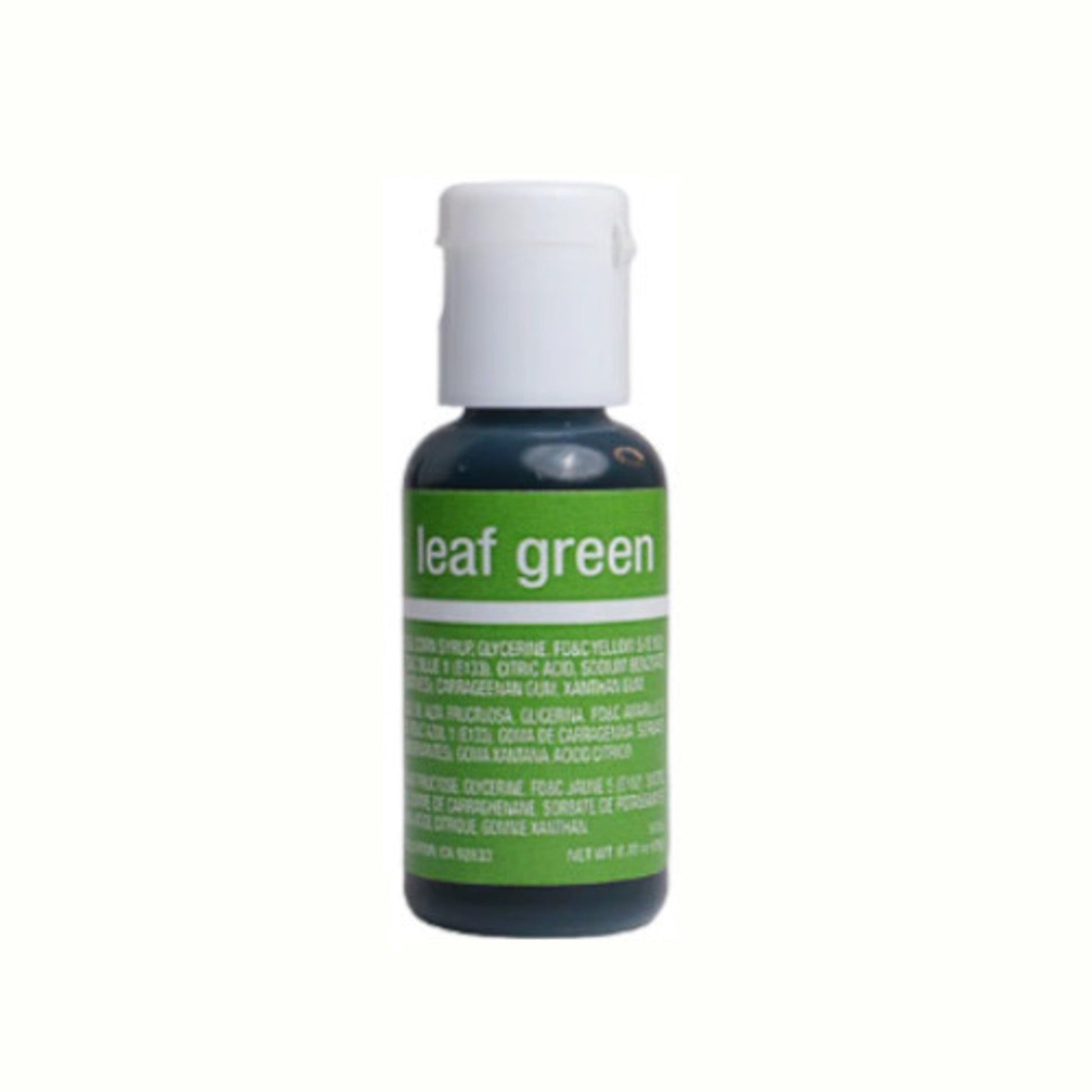 Chefmaster Liqua Gel Leaf Green (Box of 12) - Cafe Supply