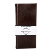 OSC Vintage Address Book Slimline Brown