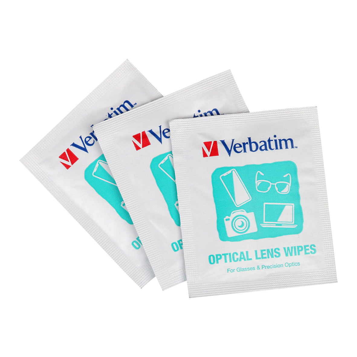 Verbatim Essentials Lens Cleaning Wipes 25 Pack - Cafe Supply