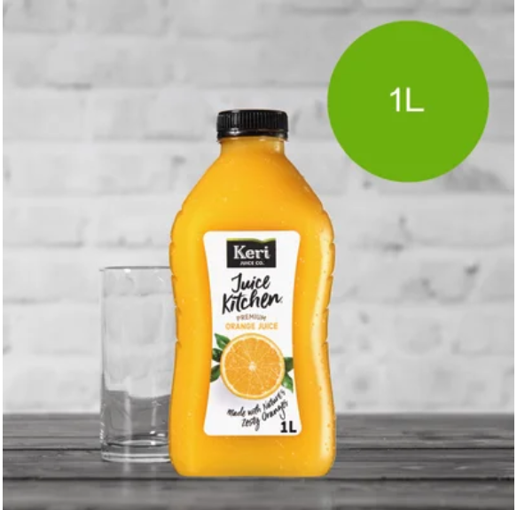 Keri Juice Kitchen Premium Orange Juice 1l - Cafe Supply