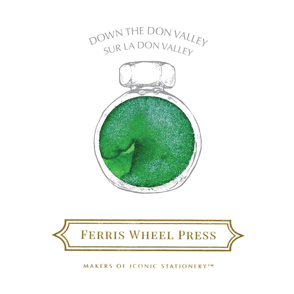 Ferris Wheel Press Fountain Pen Ink Down the Don Valley 38ml