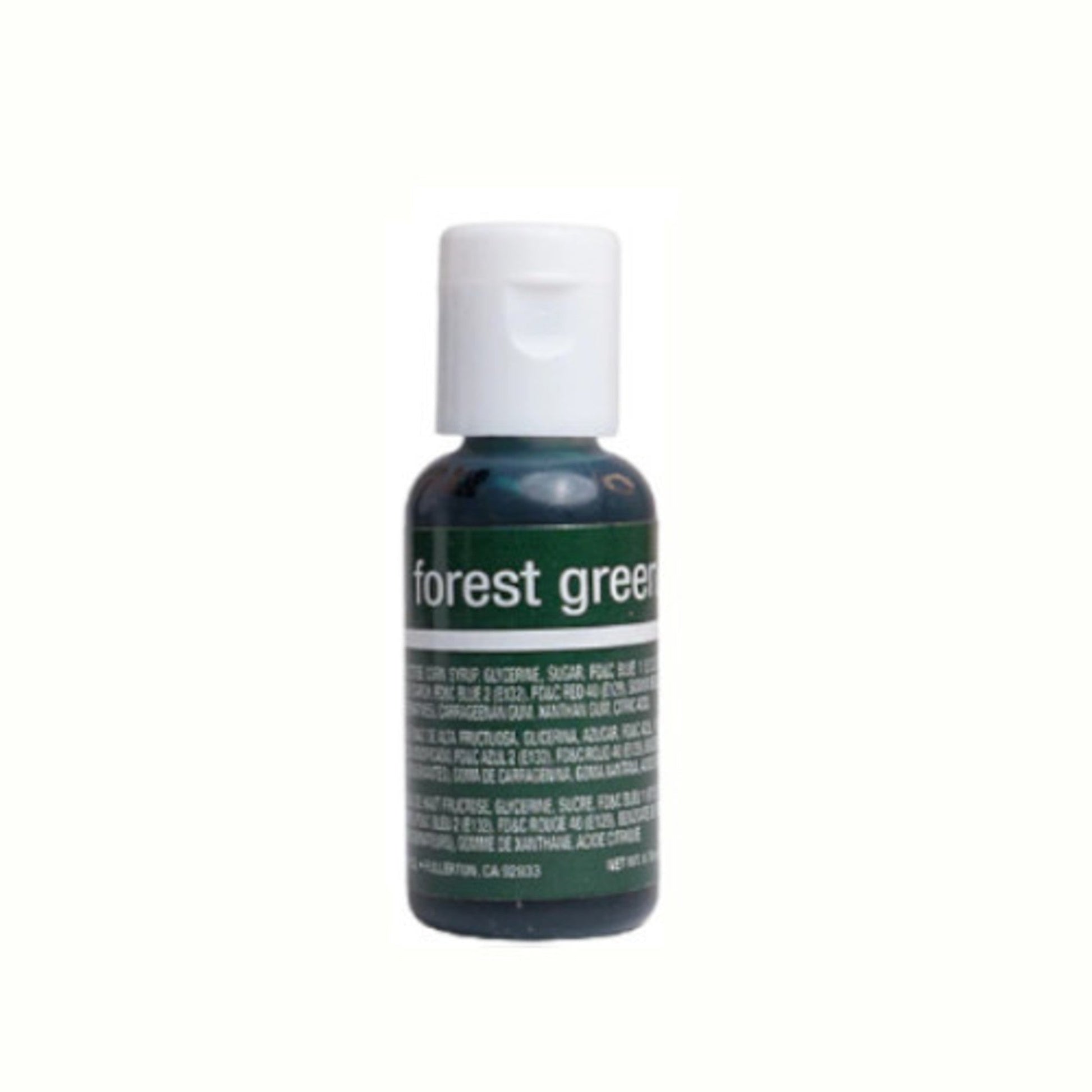 Chefmaster Liqua Gel Forest Green (Box of 12) - Cafe Supply