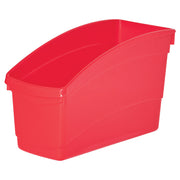 Elizabeth Richards Plastic Book and Storage Tub Red