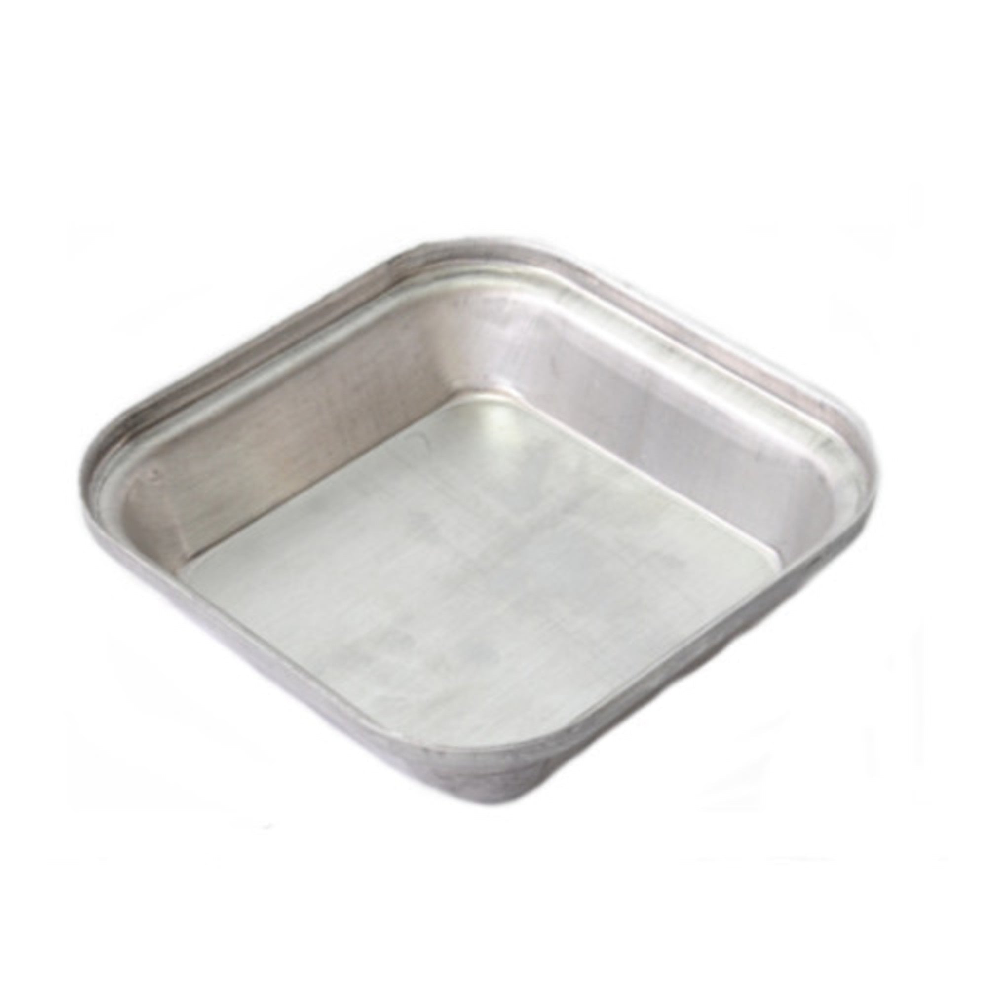 Single Aluminium Pie Tin, Square 108x27mm - Cafe Supply