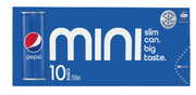 Pepsi Mini Soft Drink 10 x 250ml