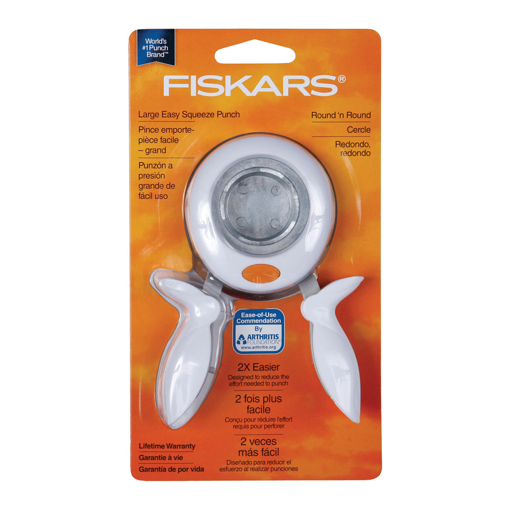 Fiskars Punch Squeeze Large 1.5 inch Circle - Cafe Supply
