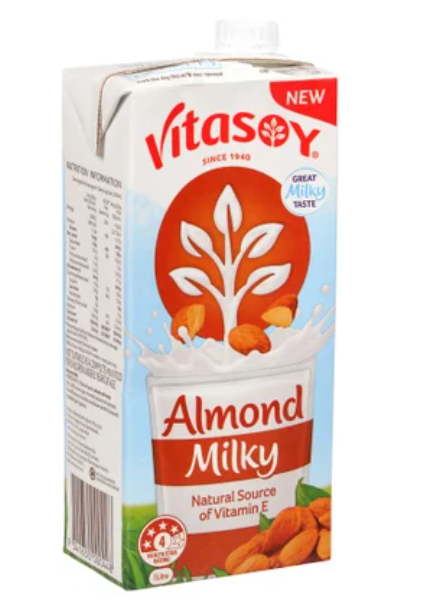 Vitasoy Almond Milky 1l - Cafe Supply