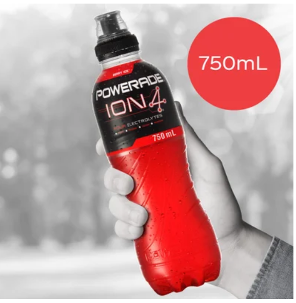 Powerade ION4 Berry Ice Sports Drink 750ml - Cafe Supply