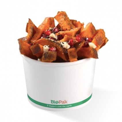 550ML / 16OZ WHITE BIOBOWL - Cafe Supply