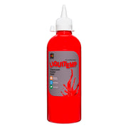 Fluoro Liquitemp Poster Paint 500ml Scarlet - Cafe Supply