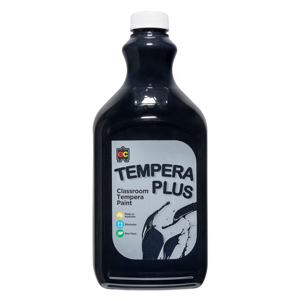 EC Paint Tempera Plus Classroom 2L Black - Cafe Supply