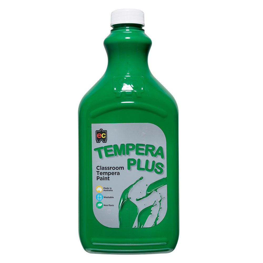 EC Paint Tempera Plus Classroom 2L Brilliant Green - Cafe Supply