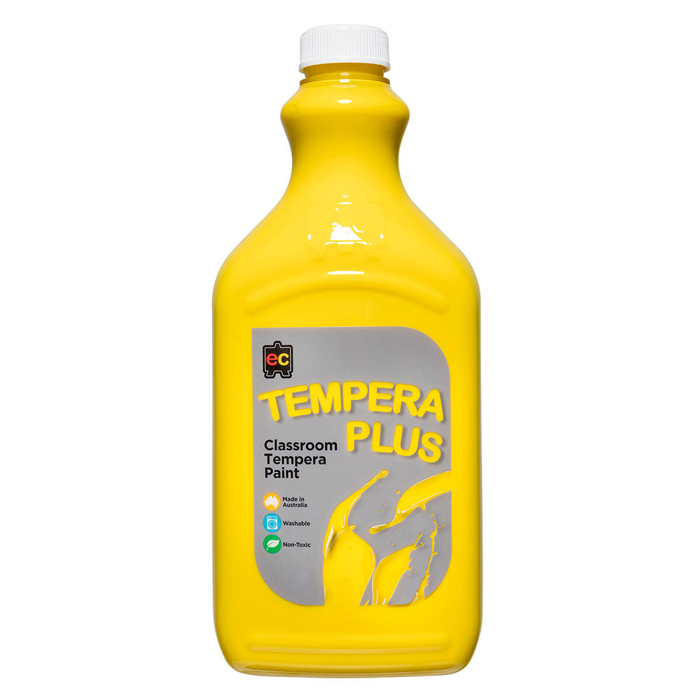 EC Paint Tempera Plus Classroom 2L Brilliant Yellow - Cafe Supply