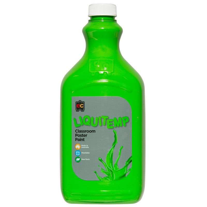 EC Paint Liquitemp Poster 2L Leaf Green - Cafe Supply