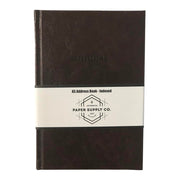 OSC Vintage Address Book A5 Brown