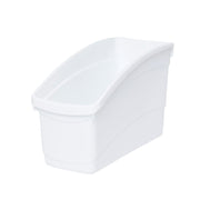 Elizabeth Richards Plastic Book and Storage Tub White