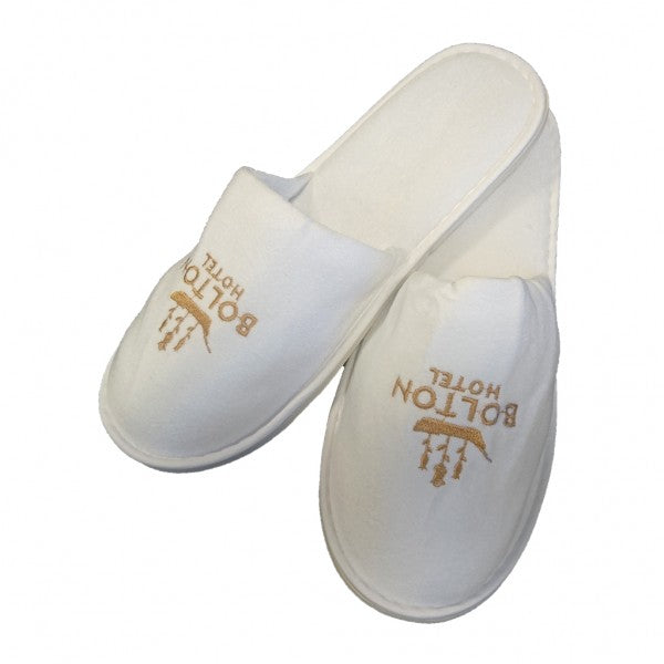Bolton Hotel Closed-Toe Slipper (100pr) - Cafe Supply
