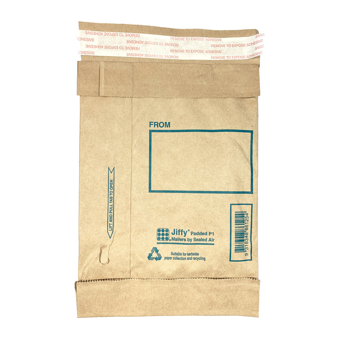 Jiffy Padded Mailer Size 1 150x225mm - Cafe Supply