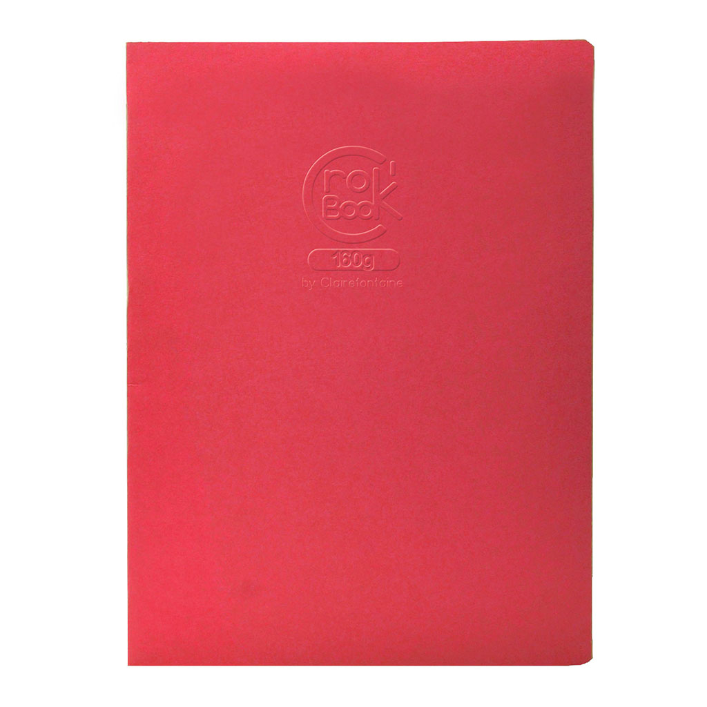 CrokBook Notebook White 17x22cm 160g Assorted