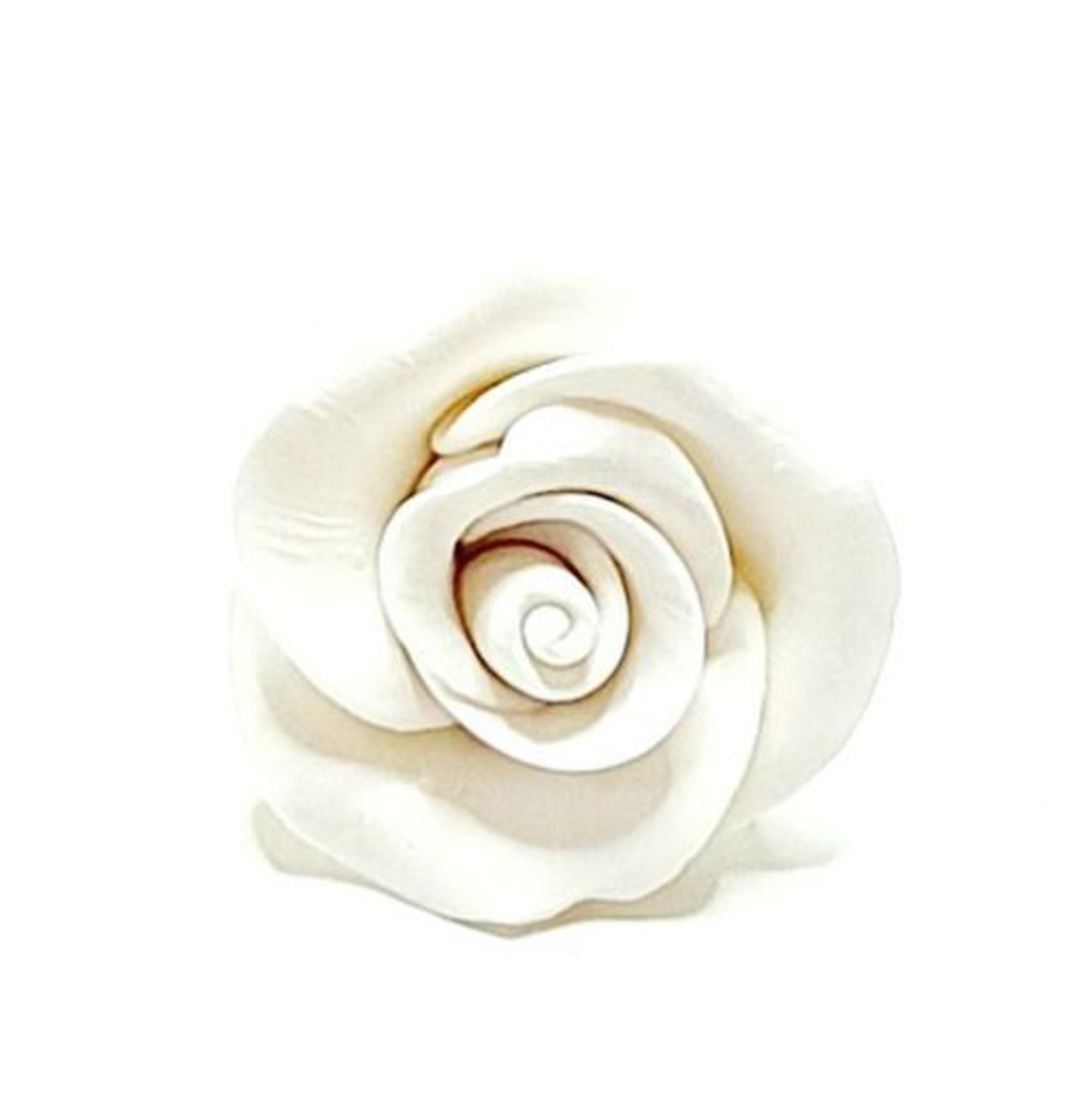 Icing White Roses 30mm, box of 52 - Cafe Supply