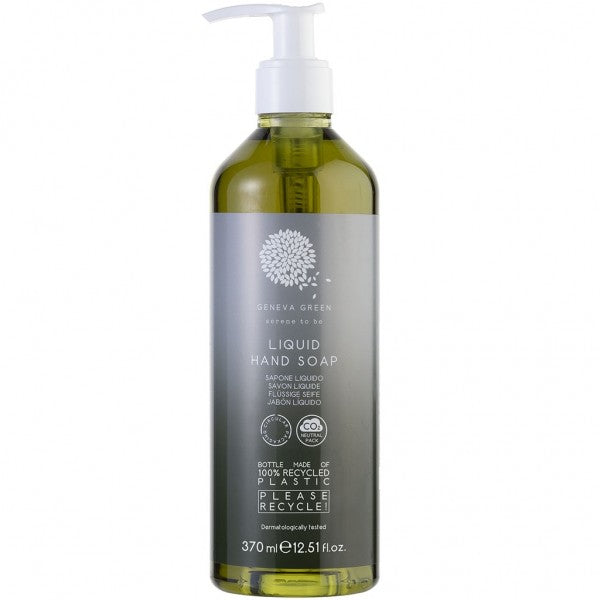 Geneva Green Hand Soap 370ml Bottle - Cafe Supply