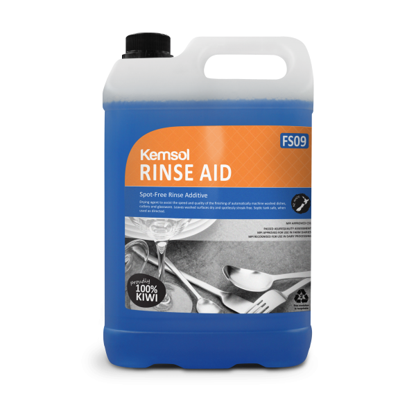 Kemsol Spot Free Rinse Aid 5L - Cafe Supply