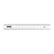 Icon Ruler White 30cm