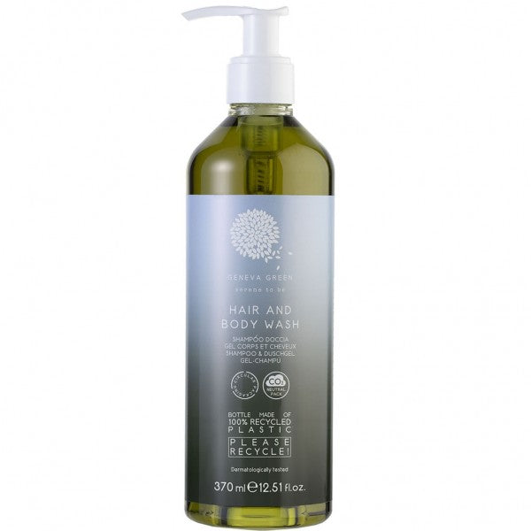 Geneva Green Hair & Body 370ml Bottle - Cafe Supply