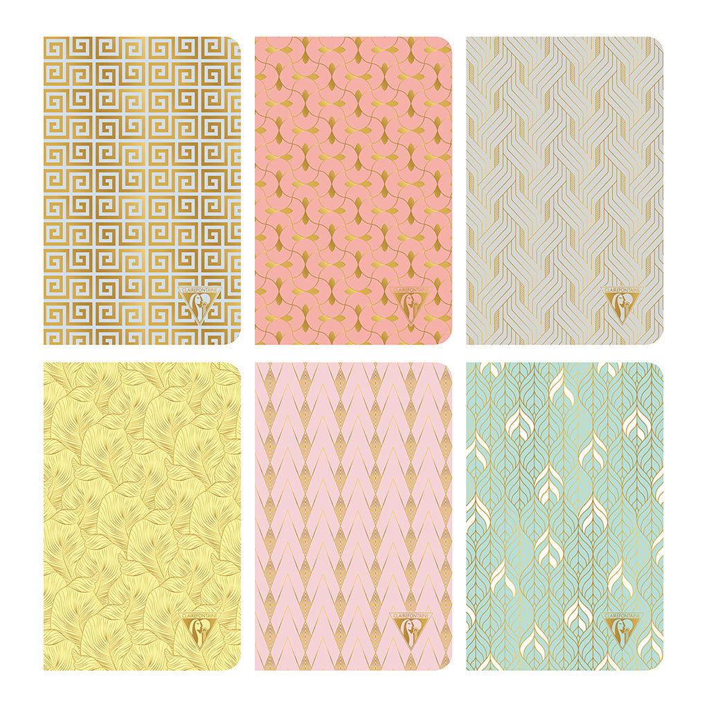 Clairefontaine Neo Deco Collection Notebook A5 Assorted