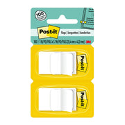 Post-it Flags 680-WE2 25x43mm White, Pack of 2